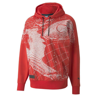 PUMA Mercedes F1 Statement Hoodie Hibiscus XL