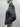 NWT Women’s DKNY Full Zip Long Sleeve Faux Leather Motto Back Jacket Size S DKNY