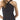 Michael Kors Womens Studded High-Neck Tank Black XS Michael Kors