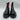 Alexander McQueen Hybrid Chelsea platform boots in black leather Size 38 Alexander McQueen