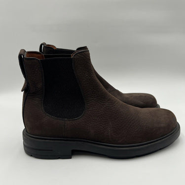 Men’s Ermenegildo Zegna Brown Leather Verona Chelsea Boots Size 8 Ermenegildo Zegna