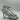 Alexander McQueen Armadillo mirror-effect faux leather sandals silver Size 36.5 Alexander