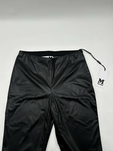 Missoni black, faux Glossy leather leggings Woman’s Size 38