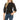 CeCe Ruffle-Sleeve Mixed Media Top Size L Cece