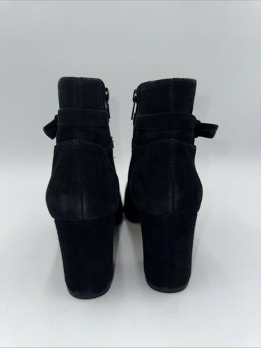 Women’s Bella Vita Arlette Black Suede Leather Booties Size 8.5 N Bella Vita