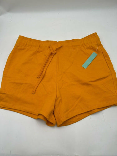 Abound Shorts Lounge Cotton Fleece Orange Slice Drawstring NWT - M Abound