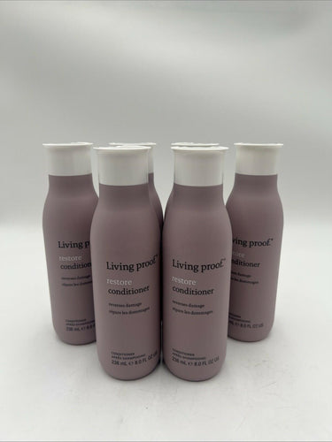 Living Proof Restore Conditioner Reverses Damage 8. Oz lot Of 6 Living Proof