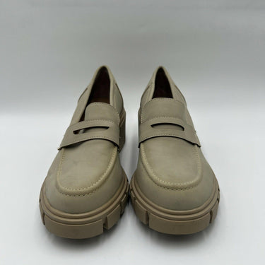 Crown Vintage Sage Penny Loafer in neutral cream Size 8M Crown Vintage