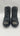 Womens Circle G side zip ankle Boots Q5020 Black leather size 9M Circle G
