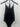 TOPSHOP Black Lace Trim V Neck Strappy Rib Bodysuit Top Color Black Size 4