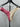 Rip Curl Bikini Bottom Color Block Pink Cream Ribbed Cheeky XL RIP CURL