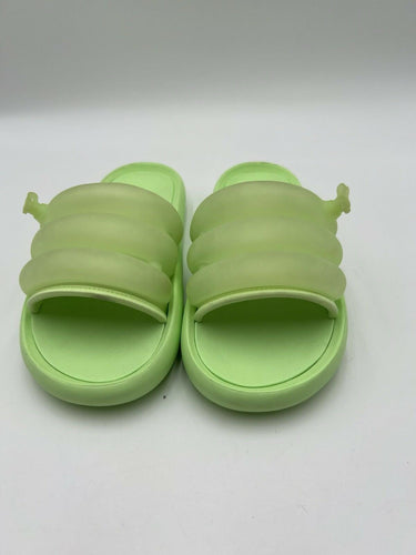 Adidas IF0889 Zplaash Lucid Lime Green Slides Size 6