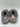 Kelly & Katie Women’s Kennedy Slipper Silver Fur Size S(5-6) Kelly & Katie