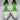 Preowned Women’s Mix No. 6 Dawnira Pump White/Green Size 8M Mix No. 6