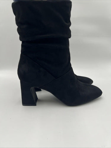 Kelly & Katie Women’s Galini Ankle Boots Black Faux Suede Size 9.5 M Kelly & Katie