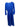 NSR Woman’s Royal Blue Maxi Dress Faux Wrap Waist Tie Size L Wrap