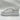 Alexander McQueen Oversized Sneakers White Leather iridescent silver Size 42 Alexander McQueen
