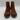 Women's Circle G LD Dark/Brown Lamb Zipper Round Toe Boots Size 7.5M Circle G