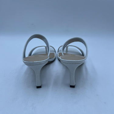Women's Unisa Camia Sandals Silver 3” Heels Size 7M
