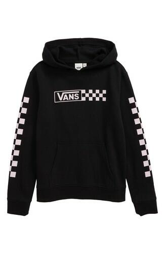 Girl's Vans Kids' Fun Day Graphic Hoodie, Size L - Black Vans