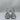Valentino Garavani Rockstud metallic leather sandals in silver Size 37 Valentino