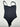 Good American Women's Jayda One Piece Black Swimsuit Size M Good American
