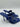 Alexander McQueen 100mm Buckled Leather Sandals electric blue leather Size 38.5 Alexander McQueen