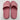 Alexander McQueen women's logo slide sandals in pastel pink Size 39 Alexander
