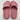 Alexander McQueen women's logo slide sandals in pastel pink Size 39 Alexander