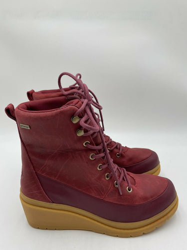 The Original Muck Boot Company Liberty Waterproof Wedge Lace-Up Boots Size 8 Original