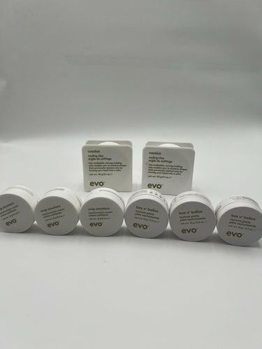 EVO Mega Barber Kit 8pc Cassius 90g x2 + 6 Mini 15g Strutters Bollox EVO