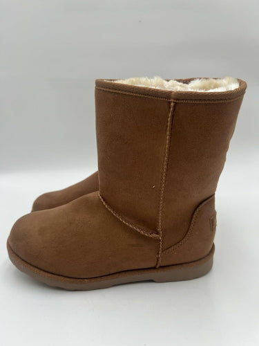 Makalu Brown Faux Suede Faux Fur Lined Winter Boots Size 7
