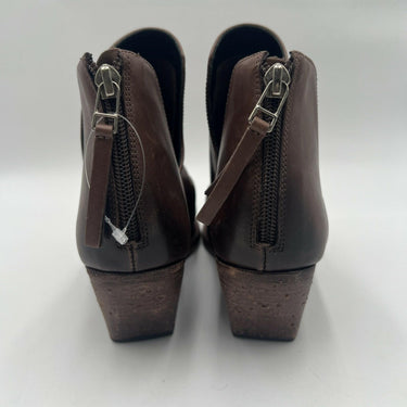 Women’s Golo Tucson Ankle Back Zip Boot Brown Leather Size 7.5 M