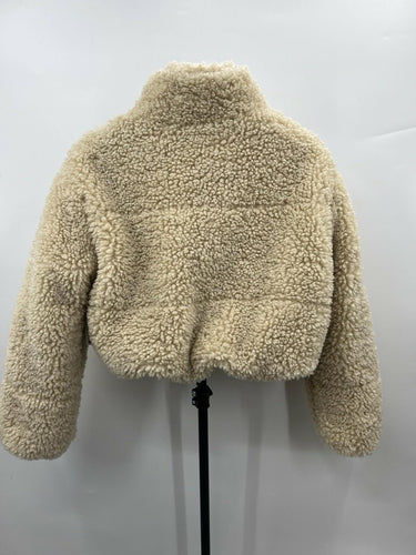 NWT Women’s Cali 1850 Long Sleeve Full Zip Jacket Color Beige Size XS
