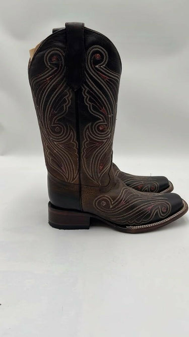Circle G Womens Cross Embroidered Western Boots Size 6.5M Circle G