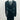 Vince Camuto Women Dress Size 6 Green Twist Front Long Sleeve Velvet Fit Flare Vince Camuto
