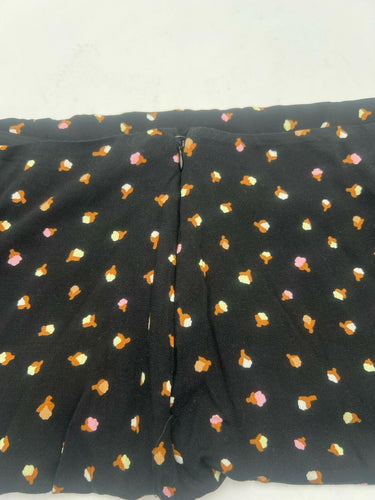 BP. Black Ice Cream Print Mini Skirt Womens Plus Size Zip 3X BP
