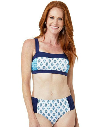 Cabana Life Seascape Bikini Bottoms Multi Size L Cabana Life