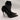Dolce & Gabbana Women's Black Stretch Tulle Ankle Heel Booties Shoes Size 36.5 Dolce&Gabbana