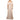 Xscape Off-The-Shoulder Long Glitter Dress Blush/Silver 2 Xscape
