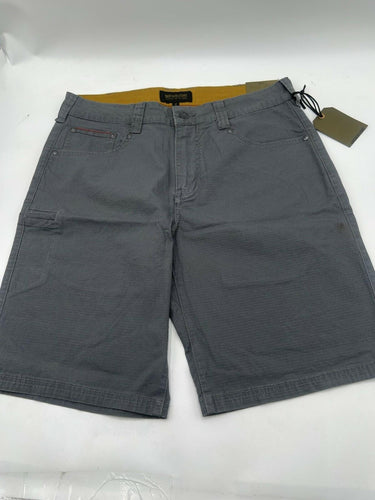 Brothers/Sons Men's Charcoal Ripstop 5 Pocket Casual Shorts 32W Brother & Son