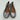 Lucky Brand Emmie Ballet Flats Womens Silver Leather Slip On Foldable 8.5 Lucky Brand