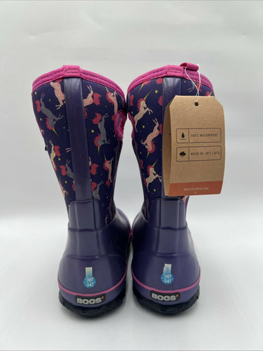 Bogs Kids' Classic Unicorns Boot Purple Size 6Y Bogs