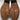 Circle G Tobacco Tumbling/Woven Ankle Boots Round Toe Size 7.5M Circle G