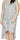 Kari Lyn Farah High Low V-Neck Stripped Dress Plus Size 1X