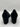 Women’s Prada Block-Heel Round Toe Pumps Black Suede Size 39 PRADA