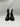 Valentino Garavani Rockstud Beatle 70mm calfskin ankle boots black Leather 36.5 Valentino