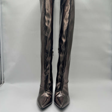 INC Sedona Women’s Slouchy Over-The-Knee Boots Pewter Size 7.5M INC International Concepts