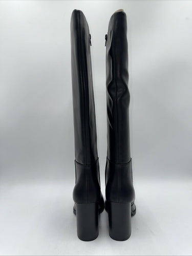 Unisa Women's Lanna Boots Black Faux Leather Size 8.5 M