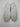 Alexander McQueen Deck Plimsoll sneakers in silver glitter and white Size 41 Alexander McQueen